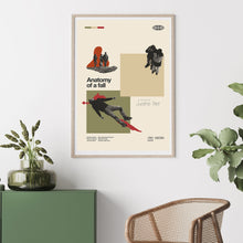 Anatomy Of A Fall Mid Century Movie Poster  Film  Posters  Minimalist Movie Poster    Trendy Wall Art 1735315980