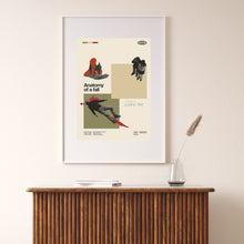 Anatomy Of A Fall Mid Century Movie Poster  Film  Posters  Minimalist Movie Poster    Trendy Wall Art 1735315980