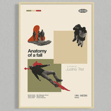 Anatomy Of A Fall Mid Century Movie Poster  Film  Posters  Minimalist Movie Poster    Trendy Wall Art 1735315980