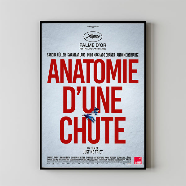 Anatomy of a Fall Movie Poster 2023 FilmRoom Decor Wall ArtPoster GiftCanvas prints 2