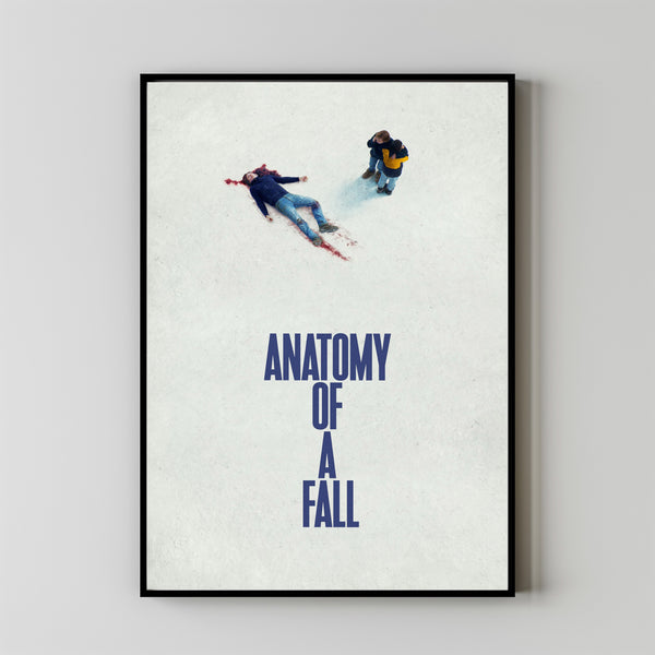 Anatomy of a Fall Movie Poster Art Print Movie Posters Gift for Movie lovers