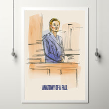 Anatomy of a Fall Movie Poster Art Print Movie Posters Gift for Movie lovers 2