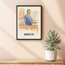 Anatomy of a Fall Movie Poster Art Print Movie Posters Gift for Movie lovers 2