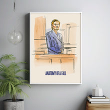 Anatomy of a Fall Movie Poster Art Print Movie Posters Gift for Movie lovers 2