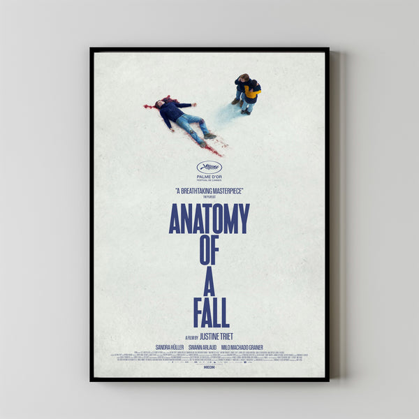 Anatomy of a Fall Movie Poster Art Print Movie Posters Gift for Movie lovers 3