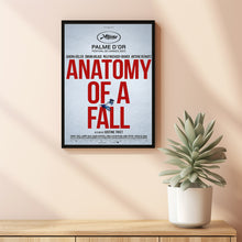 Anatomy of a Fall Movie Poster Art Print Movie Posters Gift for Movie lovers 4