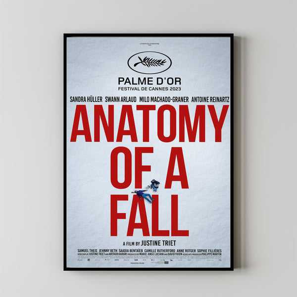 Anatomy of a Fall Movie Poster Art Print Movie Posters Gift for Movie lovers 4