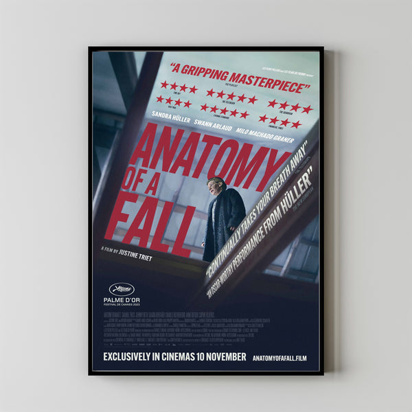 Anatomy of a Fall Movie Poster Art Print Movie Posters Gift for Movie lovers 5
