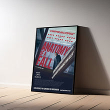 Anatomy of a Fall Movie Poster, Wall Art Prints, Canvas Material Gift, High quality Canvas print, Home Decor, Keepsake 1701361281