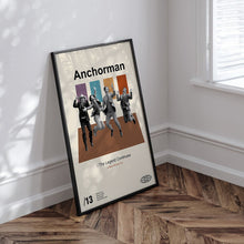 Anchorman The Legend Continues Movie Poster  Minimalist  Midcentury Poster  Wall Art Print  Retro Movie Poster 1718600758