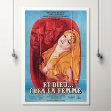 And God Created Woman Movie Poster Print, Canvas Wall Art, Room Decor, Movie Art