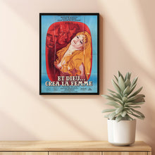 And God Created Woman Movie Poster Print, Canvas Wall Art, Room Decor, Movie Art