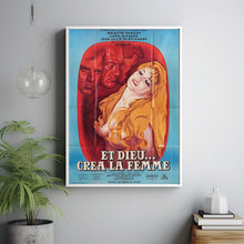 And God Created Woman Movie Poster Print, Canvas Wall Art, Room Decor, Movie Art