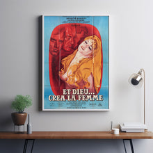 And God Created Woman Movie Poster Print, Canvas Wall Art, Room Decor, Movie Art
