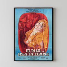 And God Created Woman Movie Poster Print, Canvas Wall Art, Room Decor, Movie Art