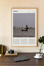 Angola Wall Art Africa Poster Poster  Luanda Angola Black White Poster  Poster  Art Gift 1702051255