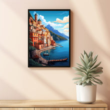 Costiera Amalfitana Poster - Captivating Travel Poster | Ideal Gift for Lovers of Italy's Amalfi Coast