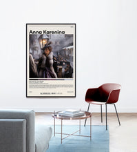 Anna Karenina Movie Poster  Joe Wright, Minimalist Movie Poster, Vintage Retro Art Print, Custom Poster, Wall Art Print, Home Decor 1228872284