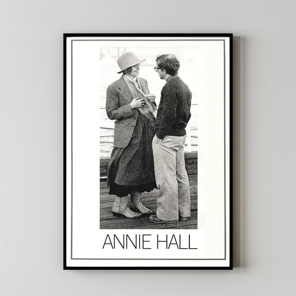 Annie Hall Film Poster, Vintage Modern, Vintage Poster, Minimalist Art, High Quality 1