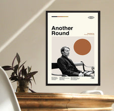 Another Round Poster, Thomas Vinterberg, Minimalist Art, Movie Poster, Modern Art, Retro Modern, Minimalist Movie Poster, Art Print 1531738813