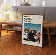 Another Round (Druk) Wall Art Print - Mads Mikkelsen Film Poster - Midcentury Art 1435723724