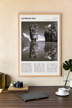 Ao Phang Nga National Park Wall Art Poster Poster Ao Phang Nga National Park  Black White Poster  Art Gift 1699844751