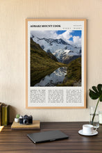 AorakiMount Cook National Park Wall Art Poster Poster AorakiMount Cook National Park  Poster  Art Gift 1699804507