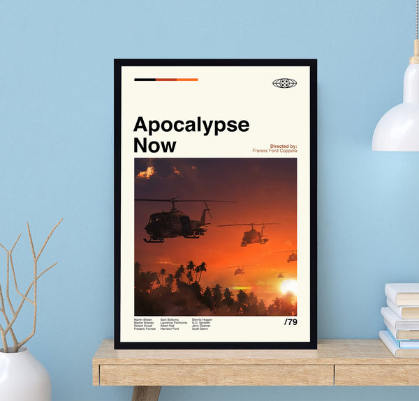 Apocalypse Now Poster, Apocalypse Now Print, Francis Ford Coppola, Minimalist Art, Vintage Poster, Midcentury Poster, Movie Poster, Wall Art 1715371414