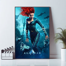 Aquaman, Movie Poster, Art Poster, Canvas Material Gift, Keepsake, Home Decor, Live Room Wall Art, Wall Art Print 1682981136
