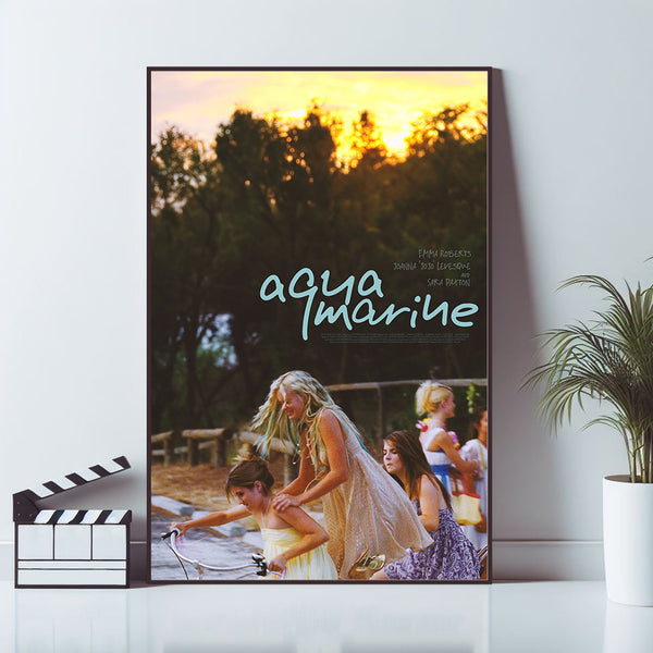 Aquamarine Movie Poster, Wall Art Prints, Canvas Material Gift, Home Decor, Live Room Wall Art, Keepsake 1653858415
