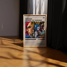 Arcane Poster, Caitlyn Wall Art, Minimalist Wall Decor, Mid Century Design, High Quality Print, Gift for Jinx Fans 1752502393