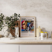 Arcane Poster, Caitlyn Wall Art, Minimalist Wall Decor, Mid Century Design, High Quality Print, Gift for Jinx Fans 1752502393