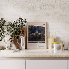 Arcane Poster, Jinx Wall Art, Minimalist Wall Decor, Mid Century Design, Superhero Series Print, Gift for Tv Show Fans 1738309280