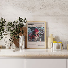 Arcane Poster, Vi Wall Art, Minimalist Wall Decor, Mid Century Design, Netflix Series Print, Gift for Fans 1752500355