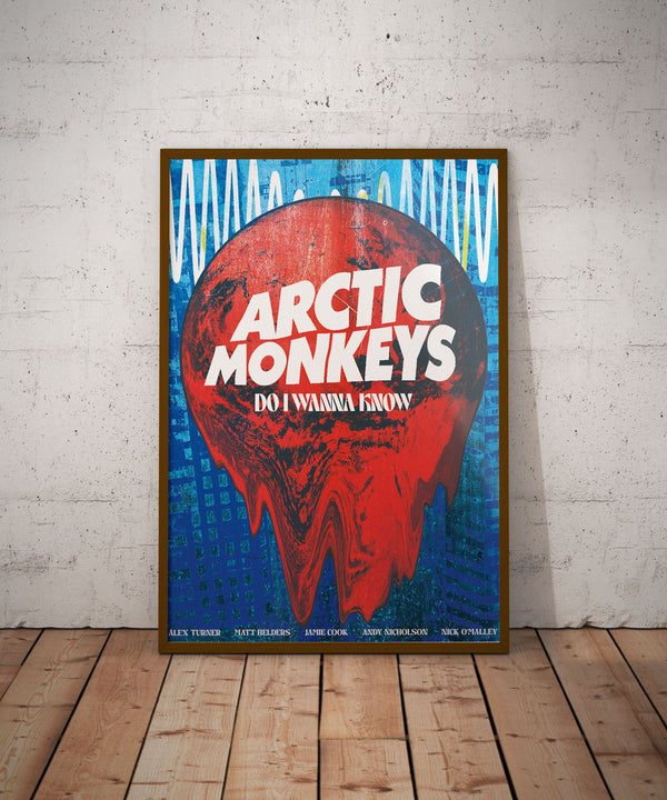 Arctic Monkeys Poster - Arctic Monkeys Album Poster - Arctic Monkeys AM Album Poster - Arctic Monkeys Wall Art - Do I Wanna Know - Art Decor 1662405335 - Copy (3)