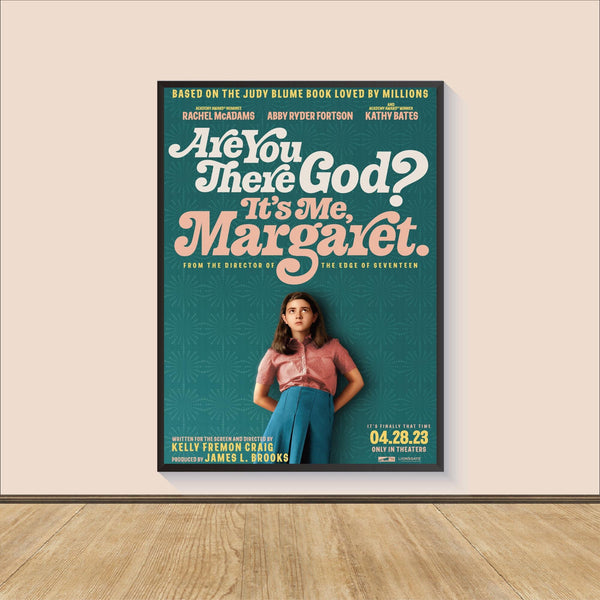 Are You There God It's Me, Margaret Movie Poster Print, Canvas Wall Art, Room Decor, Personalized gift, Wall Art Print, Art Poster For Gift 1586699004
