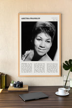 Aretha Franklin Wall Art Poster Aretha Louise Franklin Poster  Black White Poster  Poster  Art Gift 1702560583