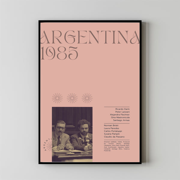 Argentina, 1985 Movie Poster,Film Fan Collectibles,Vintage Movie Poster,Home Decor,Wall Art,Poster Gifts