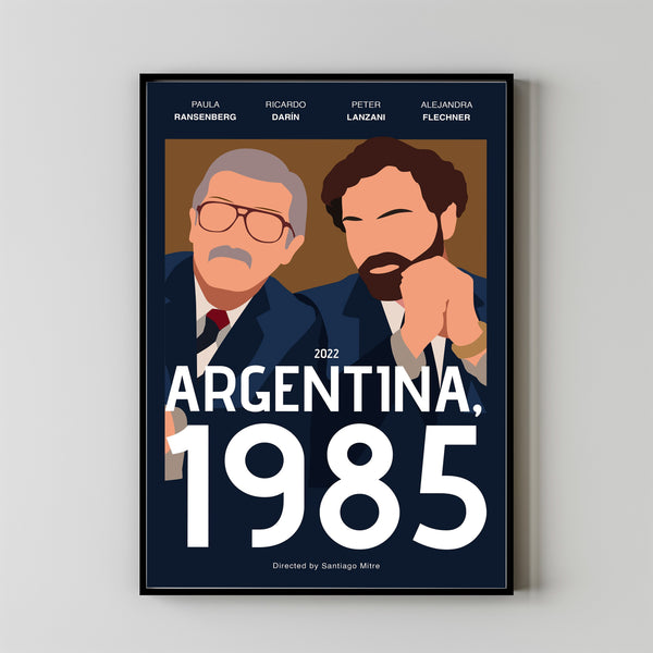 Argentina, 1985 Movie Poster,Film Fan Collectibles,Vintage Movie Poster,Home Decor,Wall Art,Poster Gifts 1
