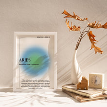 Aries Wall Art  Zodiac Print  Astrology Poster  Spiritual Wall Art  Zodiac Art   High Quality 1553927996