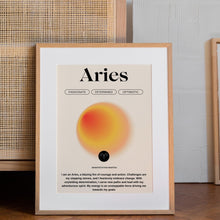 Aries Wall Art  Zodiac Print  Manifestation Print  Astrology Print  Positive Print   High Quality 1562378709