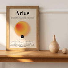 Aries Wall Art  Zodiac Print  Manifestation Print  Astrology Print  Positive Print   High Quality 1562378709