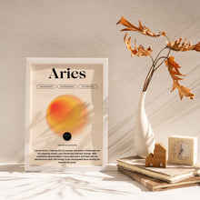 Aries Wall Art  Zodiac Print  Manifestation Print  Astrology Print  Positive Print   High Quality 1562378709