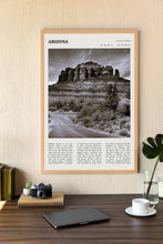 Arizona State Wall Art Poster Poster  Arizona State Black White Poster  Poster  Art Gift 1695490597