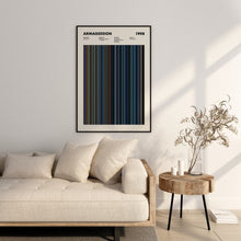 Armageddon Movie Barcode Print, Armageddon Print, Armageddon Poster, Armageddon Wall Art, Armageddon Art Print, Armageddon Frames Print 1617449938