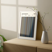 Armageddon Movie Barcode Print, Armageddon Print, Armageddon Poster, Armageddon Wall Art, Armageddon Art Print, Armageddon Frames Print 1617449938