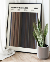 Army of Darkness Movie Barcode Print, Evil Dead Print, Evil Dead Poster, Army of Darkness Wall Art, Army of Darkness Art Print 1631621619