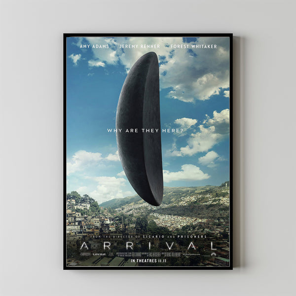 Arrival Movie Poster 2023 FilmRoom Decor Wall ArtPoster GiftCanvas prints 3