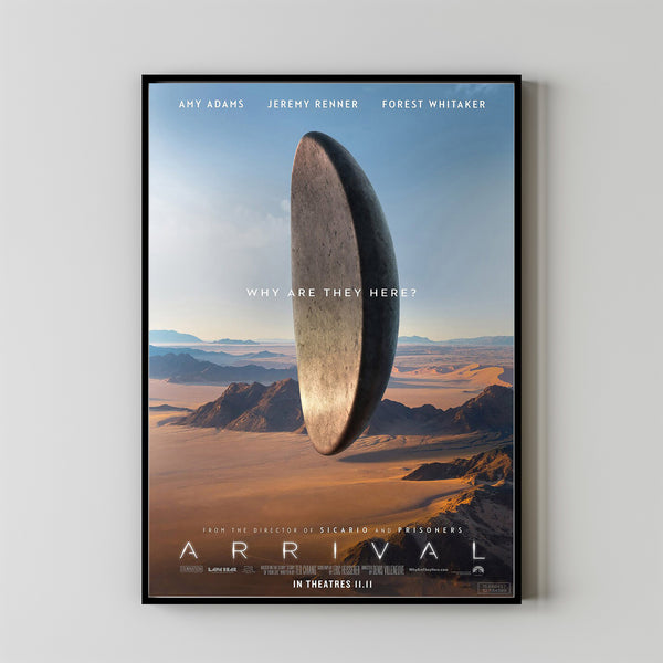 Arrival Movie Poster 2023 FilmRoom Decor Wall ArtPoster GiftCanvas prints 4