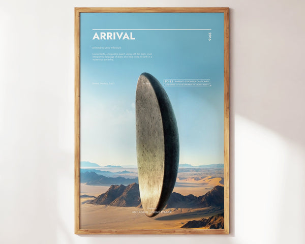 Arrival Poster  Art Print  Movie Posters  Gift for Movie lovers 1287285938